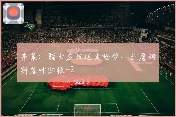 弗莱：骑士应该送走哈登，让詹姆斯落叶归根